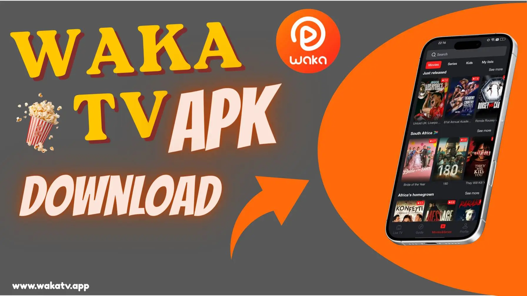 WaKa TV APK V5.0.1 Download (2026) – Free Live Sports 1 WaKa TV APK