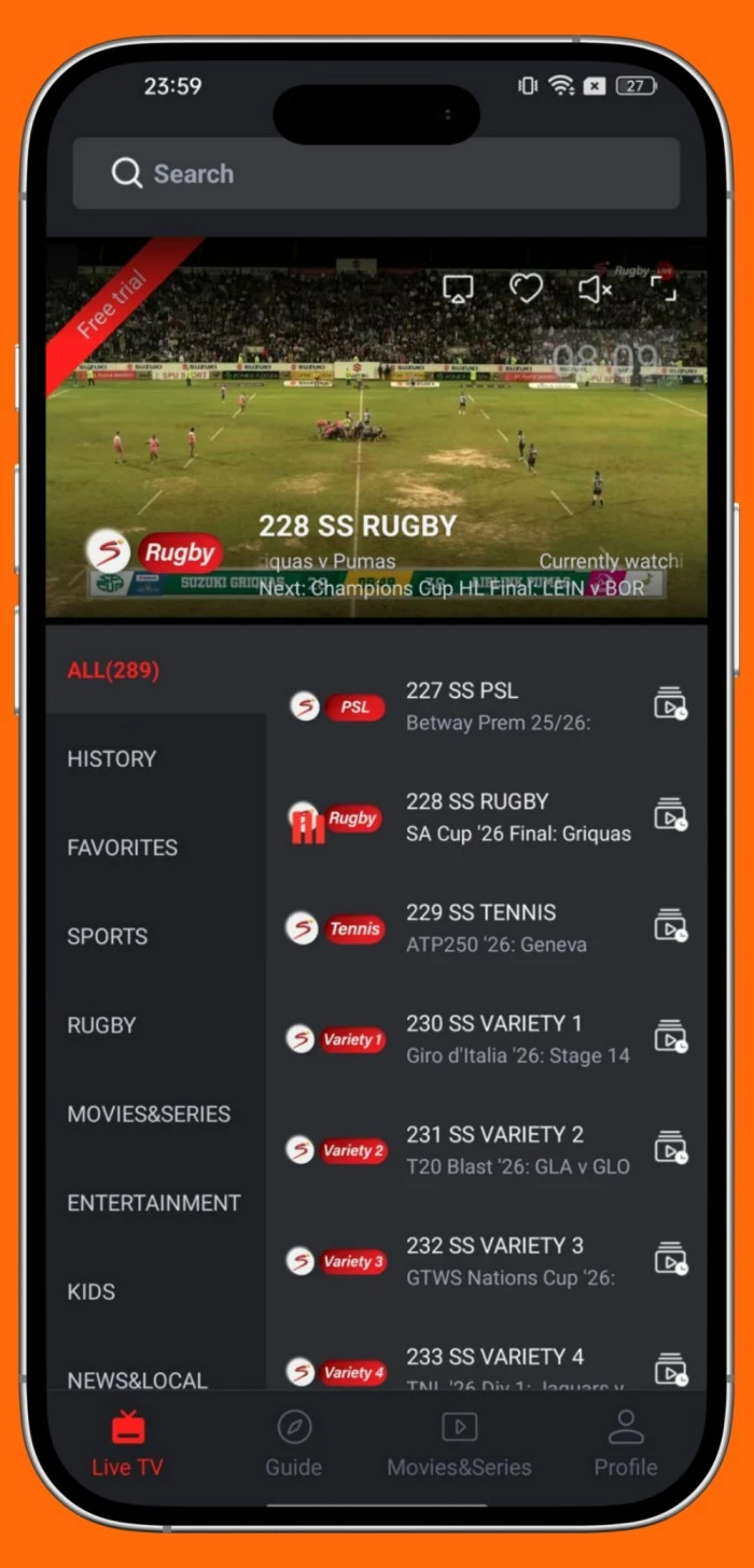 WaKa TV APK V5.0.1 Download (2026) – Free Live Sports 8 Waka TV Live TV Channels